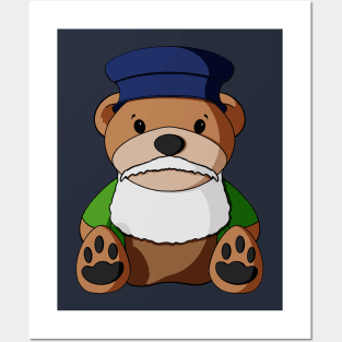 Leonardo da Vinci Teddy Bear Posters and Art